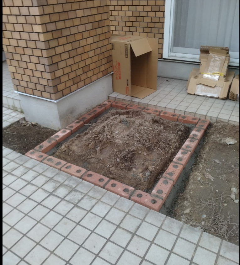 レンガ積のづづき