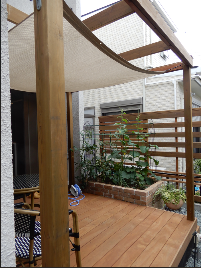 コロナ禍でも楽しむことが出来た家庭菜園の庭