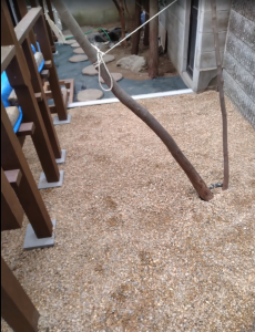 川ジャミ敷き　吹田市